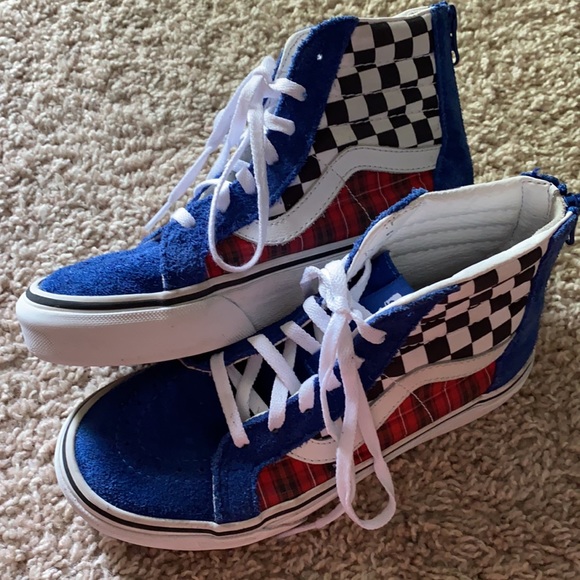vans suede checkers